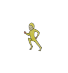 イエロータイツ男（個別スタンプ：2）
