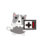 Sweet baby (border collie and rabbit)（個別スタンプ：28）