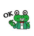 Honest frog Jake（個別スタンプ：3）