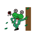Honest frog Jake（個別スタンプ：10）