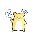 キンクマきゅーちゃんの使えるスタンプ（個別スタンプ：2）