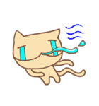 ハナタレねこ（個別スタンプ：21）