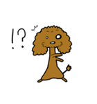 トイプー びすけくん その1（個別スタンプ：13）