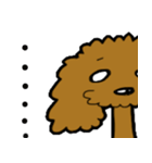 トイプー びすけくん その1（個別スタンプ：32）