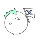 モヒカンチキンくん（個別スタンプ：3）