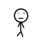 やる気がない棒人間（個別スタンプ：7）