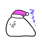 しろいおもちスタンプ（個別スタンプ：4）