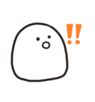 しろいおもちスタンプ（個別スタンプ：7）