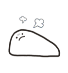 しろいおもちスタンプ（個別スタンプ：25）