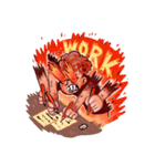 Boy on Fiyah！！（個別スタンプ：1）