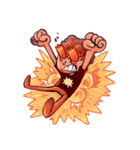 Boy on Fiyah！！（個別スタンプ：6）