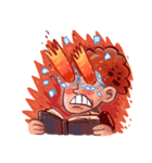 Boy on Fiyah！！（個別スタンプ：9）