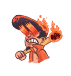 Boy on Fiyah！！（個別スタンプ：16）