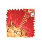 Boy on Fiyah！！（個別スタンプ：38）