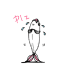 LU LU ＆ Salmon（個別スタンプ：3）