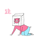 LU LU ＆ Salmon（個別スタンプ：7）