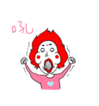 LU LU ＆ Salmon（個別スタンプ：10）