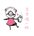 LU LU ＆ Salmon（個別スタンプ：18）