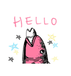 LU LU ＆ Salmon（個別スタンプ：20）