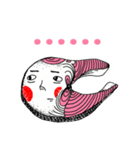 LU LU ＆ Salmon（個別スタンプ：36）