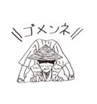 謝り武士（個別スタンプ：34）