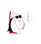 しず老と赤いイス（個別スタンプ：3）