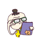 毛嫌いが（個別スタンプ：8）