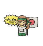モヒモヒした女の子（個別スタンプ：10）