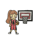モヒモヒした女の子（個別スタンプ：25）