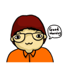 We are loving each other (Ha＆Da)（個別スタンプ：1）