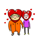 We are loving each other (Ha＆Da)（個別スタンプ：28）