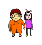 We are loving each other (Ha＆Da)（個別スタンプ：33）