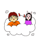 We are loving each other (Ha＆Da)（個別スタンプ：34）