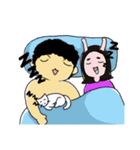 We are loving each other (Ha＆Da)（個別スタンプ：38）