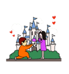 We are loving each other (Ha＆Da)（個別スタンプ：40）