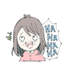 Tired Girl ＆ Her Soul（個別スタンプ：6）
