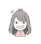 Tired Girl ＆ Her Soul（個別スタンプ：18）