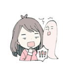 Tired Girl ＆ Her Soul（個別スタンプ：26）