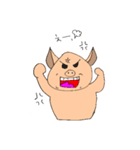 喜怒哀楽ぶた（個別スタンプ：6）
