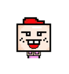 Ha3Chong: Facebox Family 8bit（個別スタンプ：1）
