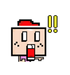 Ha3Chong: Facebox Family 8bit（個別スタンプ：5）