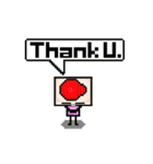 Ha3Chong: Facebox Family 8bit（個別スタンプ：6）