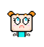 Ha3Chong: Facebox Family 8bit（個別スタンプ：11）