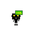 Ha3Chong: Facebox Family 8bit（個別スタンプ：25）