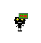 Ha3Chong: Facebox Family 8bit（個別スタンプ：26）