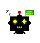 Ha3Chong: Facebox Family 8bit（個別スタンプ：27）