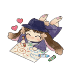 うさてるくんスタンプ（個別スタンプ：17）