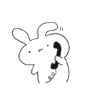 うさぎのわらびちゃん（個別スタンプ：3）