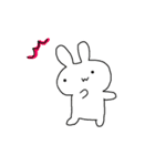 うさぎのわらびちゃん（個別スタンプ：4）