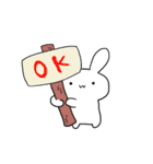 うさぎのわらびちゃん（個別スタンプ：5）